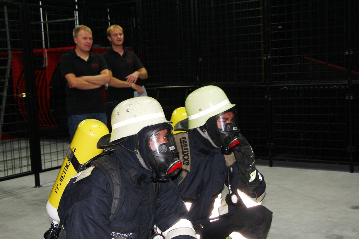 Tag der offenen Tür Atemschutzübungsanlage Neuhaus