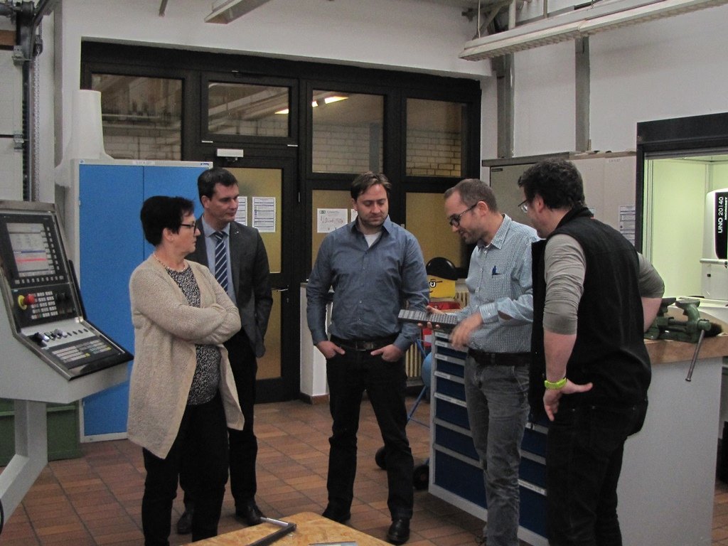 Arbeitsgruppe, Familie und Arbeitswelt, Wiesau, Besuch