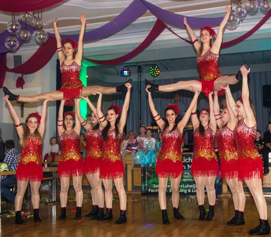 Kinderfasching der TSV-Sparte Turnen im Kolpinghaus in Erbendorf