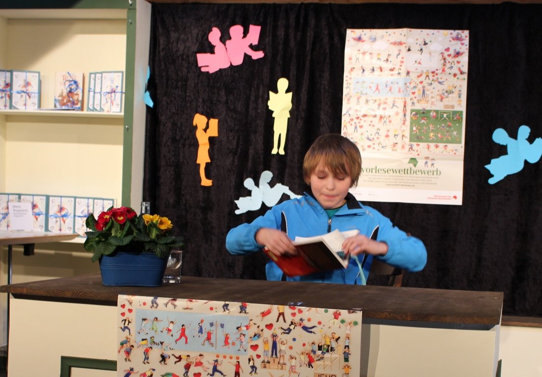 Vorlesewettbewerb 2017 6. Klasse Regionalbibliothek