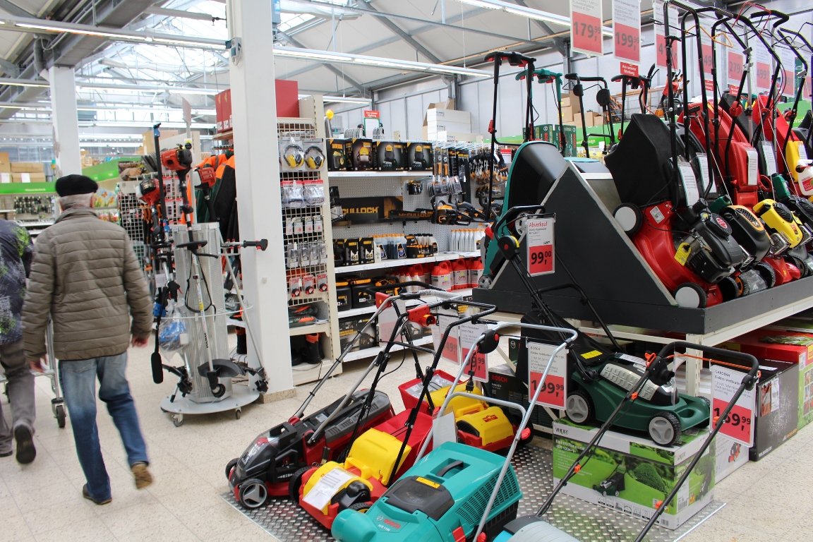 BayWa Weiden Neueröffnung Gartentechnik