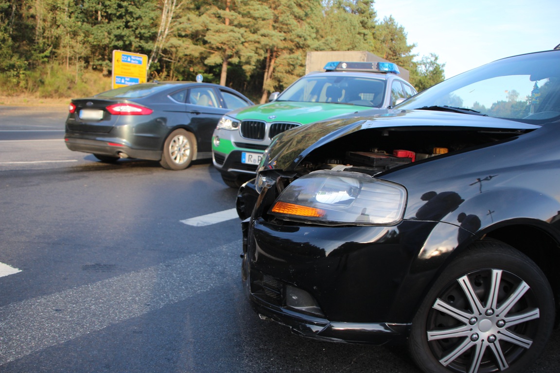 Unfall Fahranfängerin Brandweiher