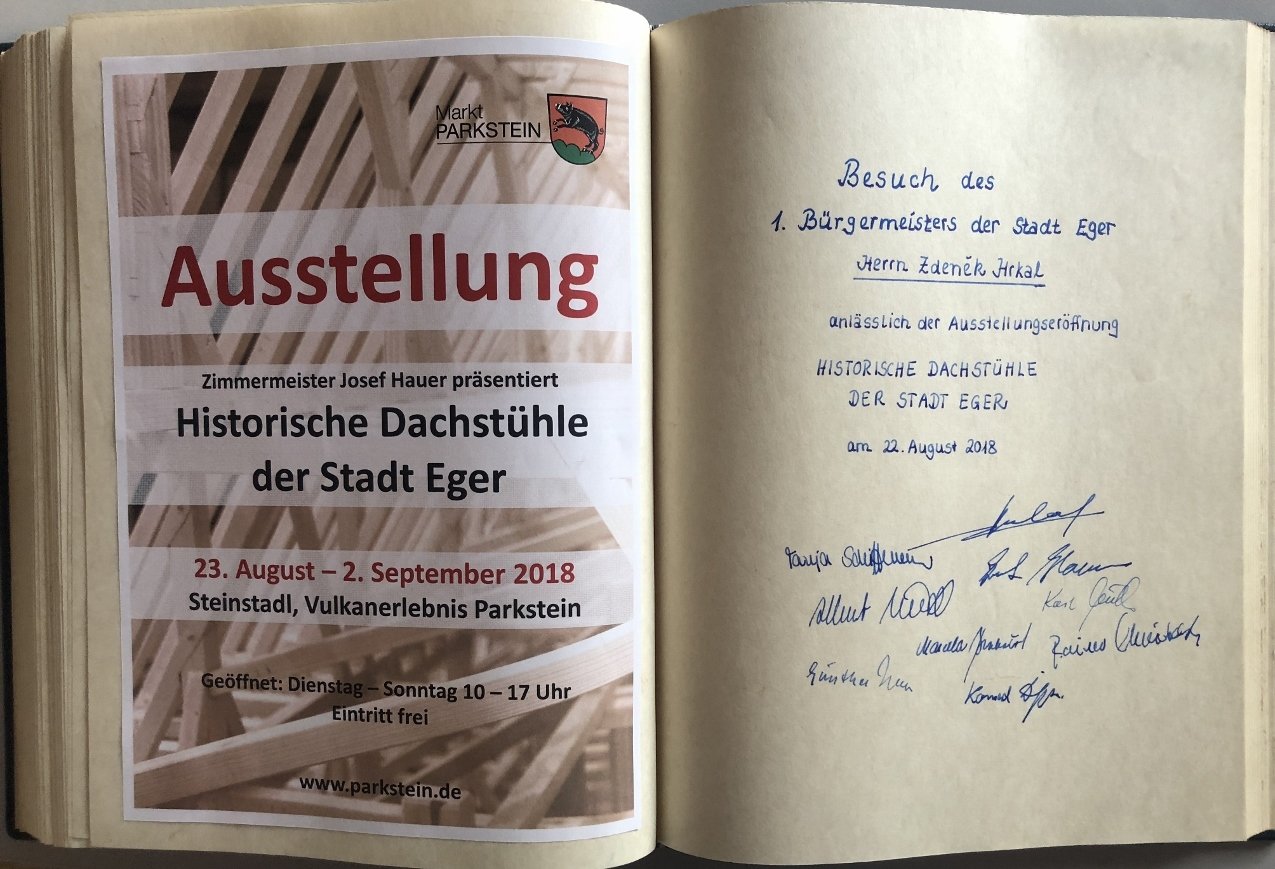 Dachstühle Ausstellung Modelle Parkstein