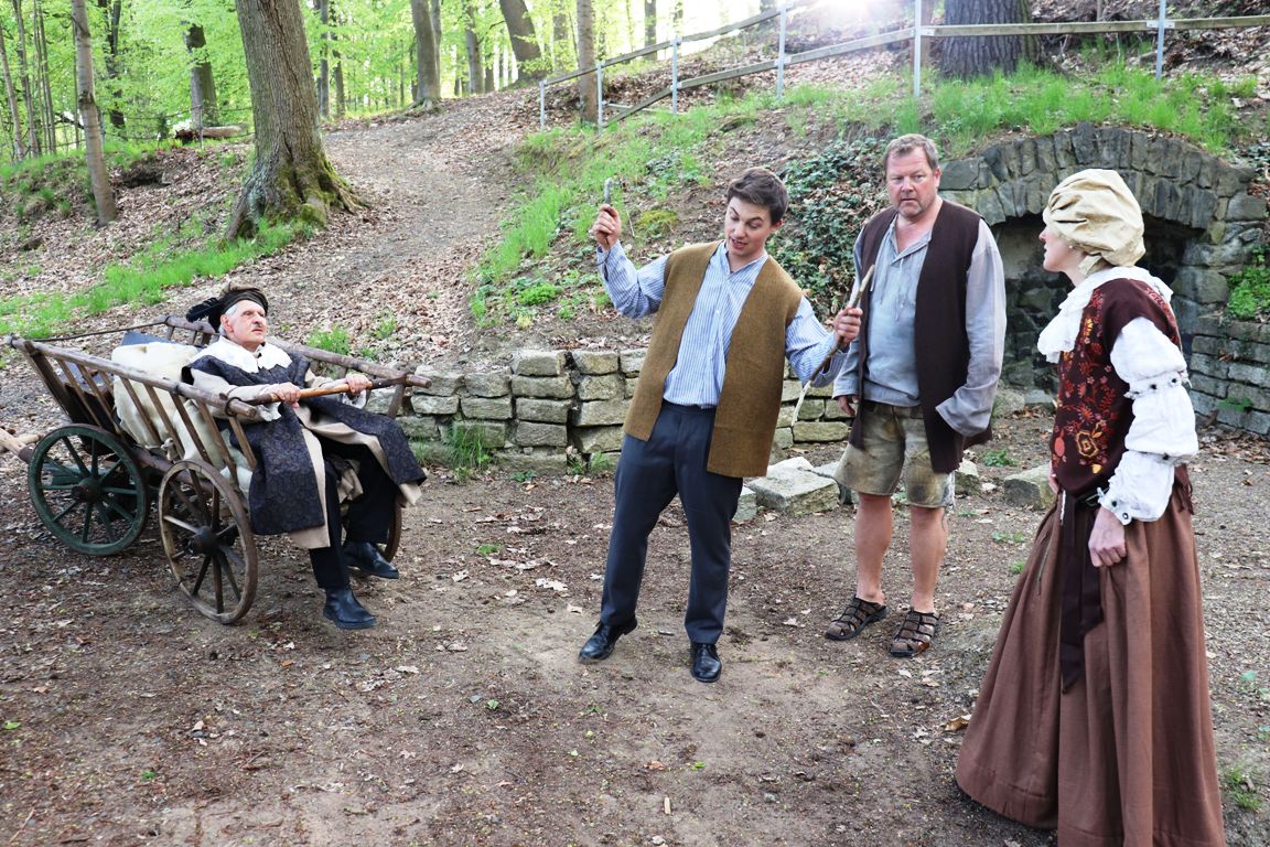 Generalprobe historische Stadtführung Tirschenreuth