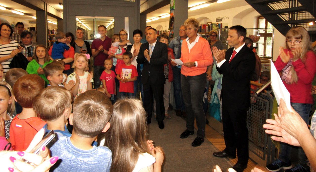 Ausstellung Regionalbibliothek Weiden Hans-Sauer-Grundschule