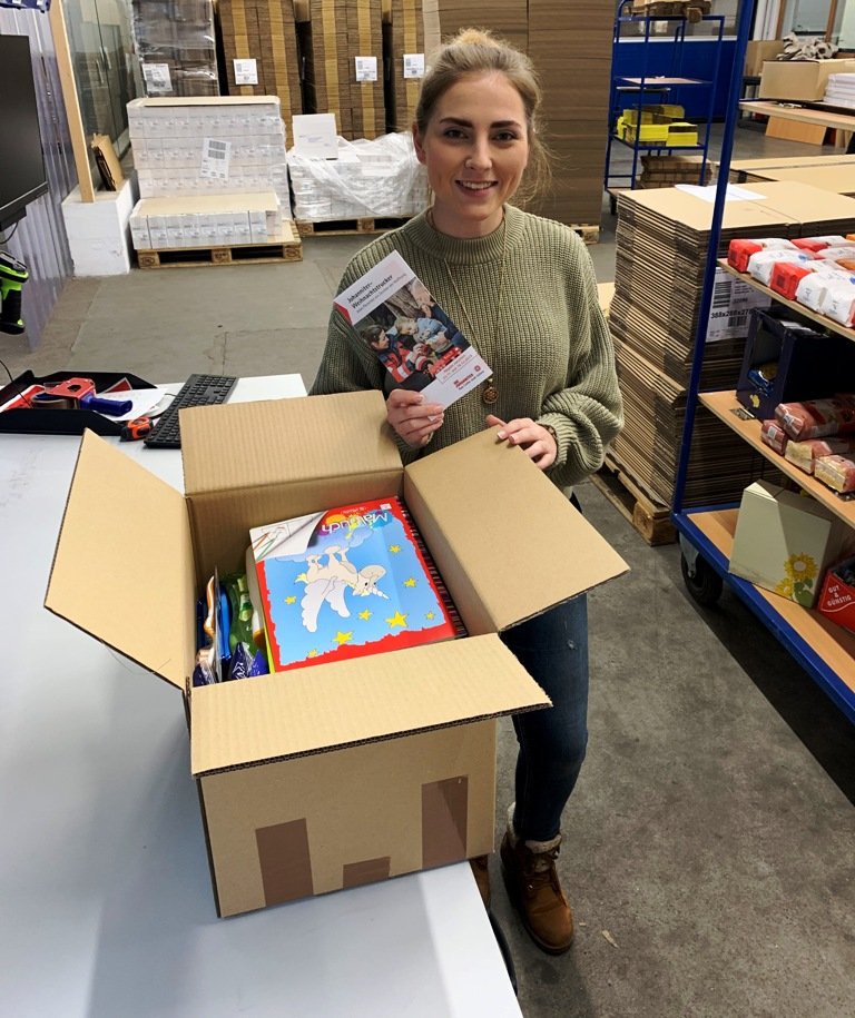 "Wir packen´s an": Verpackung Roper setzt ein Zeichen der Hoffnung