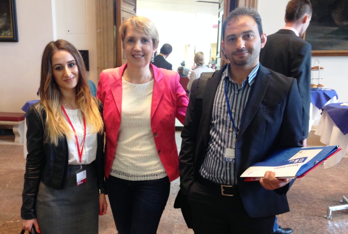 Annette Karl Landtag Projekt Parlament der Generationen