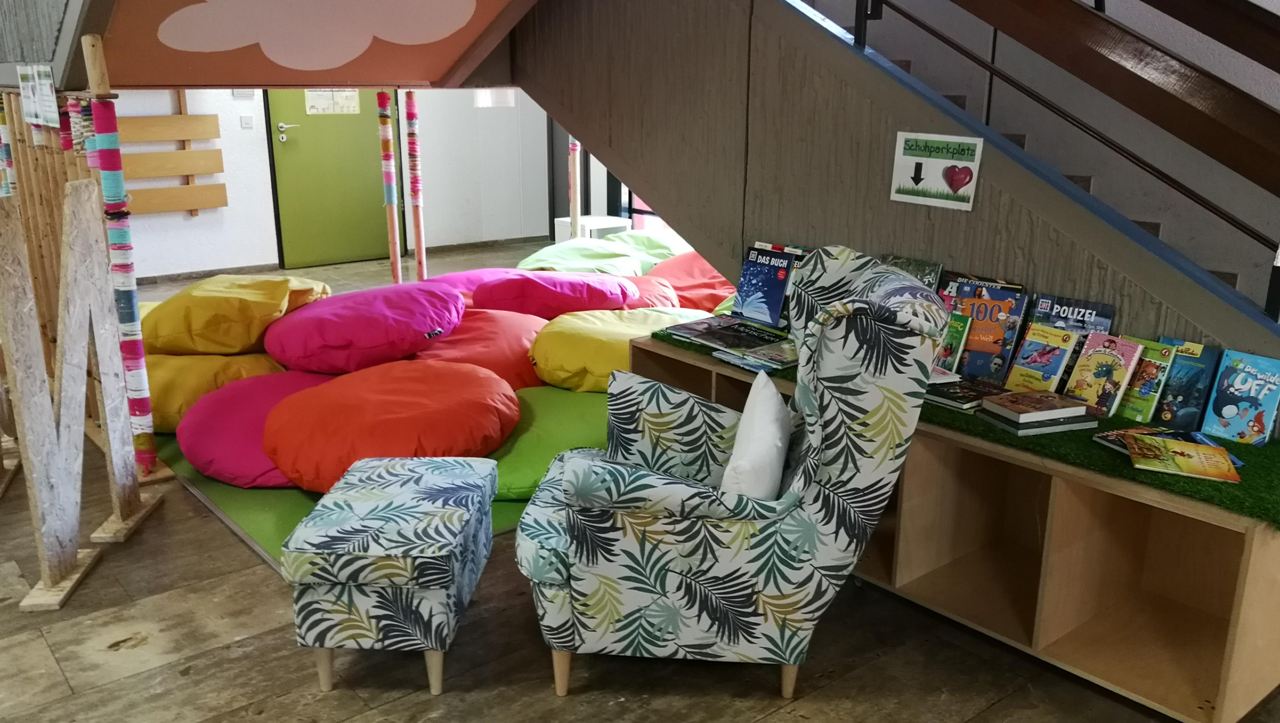 Einweihung Lesewiese Grundschule Neustadt