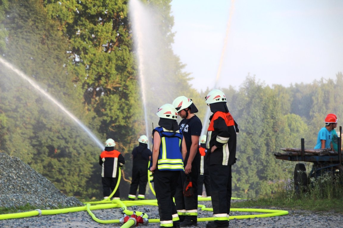 Feuerwehr Eschenbach Einsatzübung