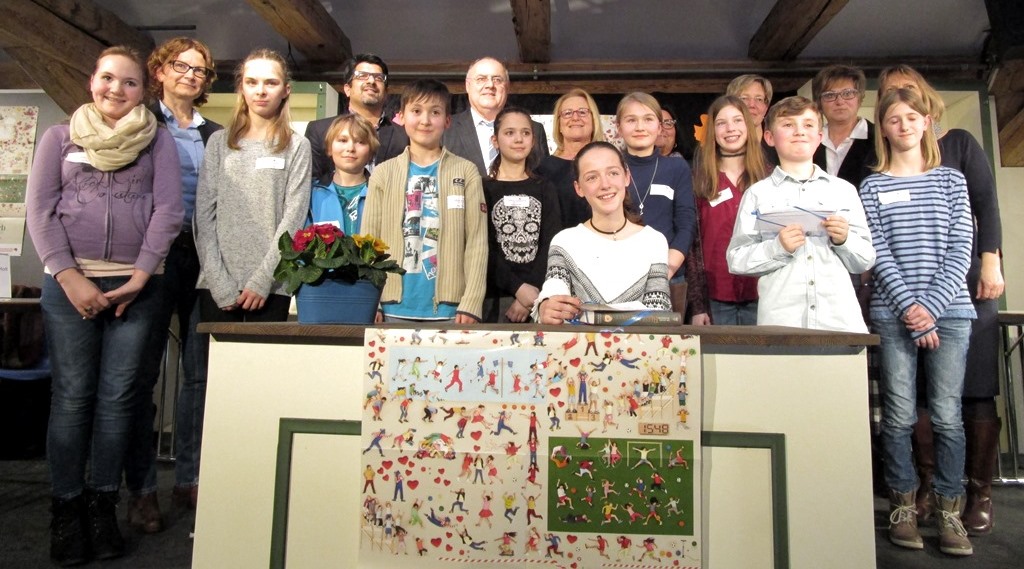 Vorlesewettbewerb 2017 6. Klasse Regionalbibliothek