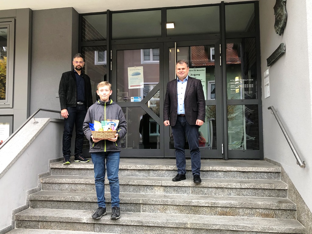 Preisverleihung Stadtrallye Windischeschenbach