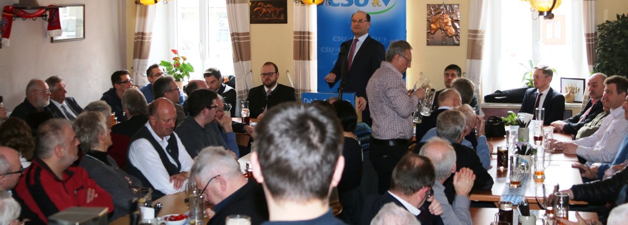 Josefi-Frühschoppen Zoiglstube Zum Adler CSU-Chef CSU-Ortsvorsitzender Grafenwöhr Politiker Bilder Stefan Neidl3