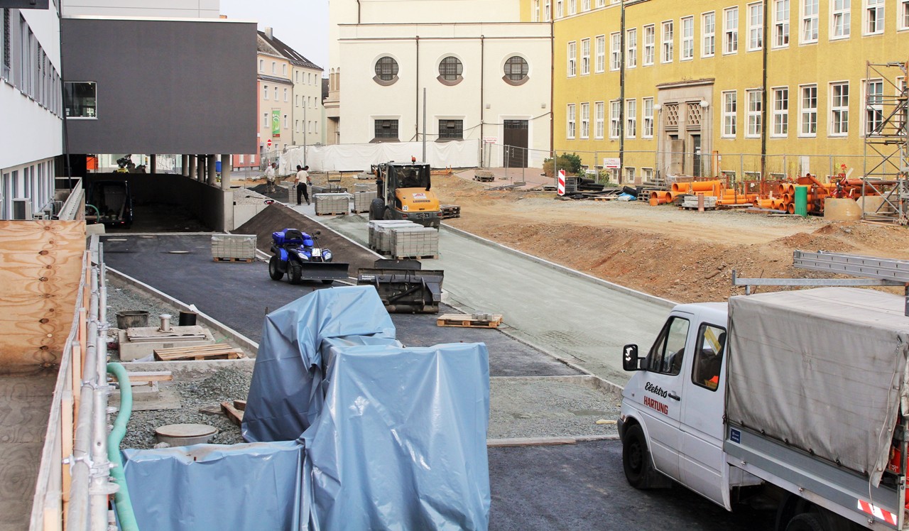 Klinikum Weiden Baustelle