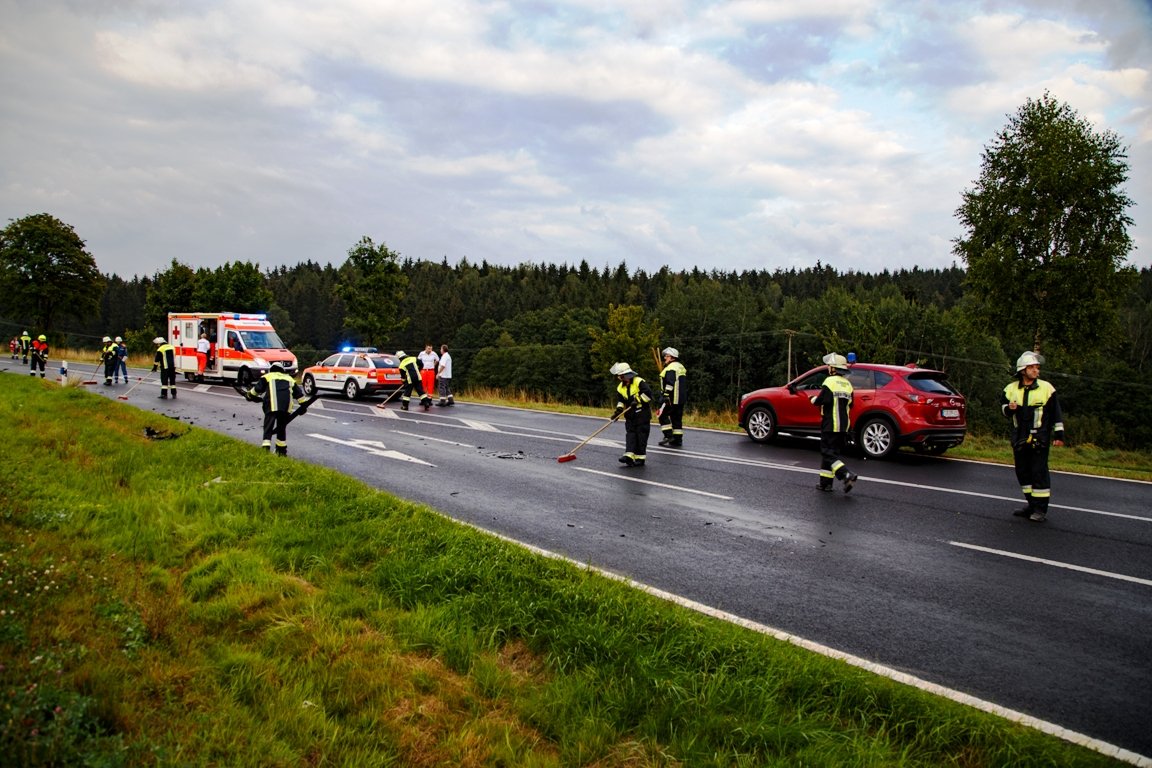 Verkehrsunfall bei Pullenreuth