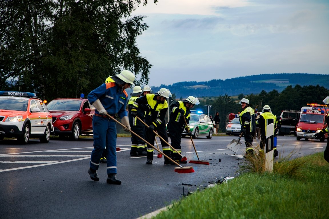 Verkehrsunfall bei Pullenreuth