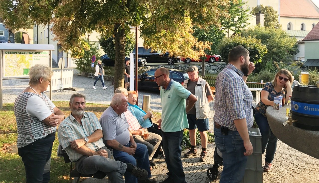 Politiker hautnah Zoigl Windischeschenbach