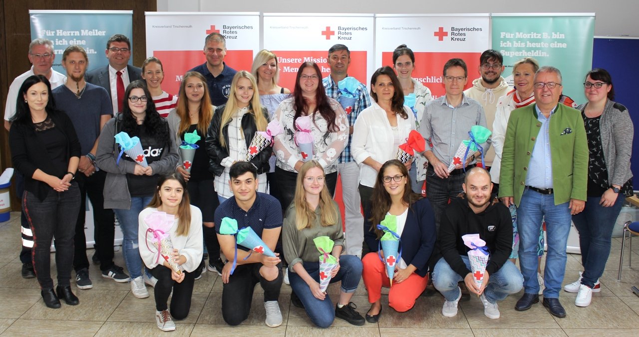 Azubis BRK Kreisverband Tirschenreuth