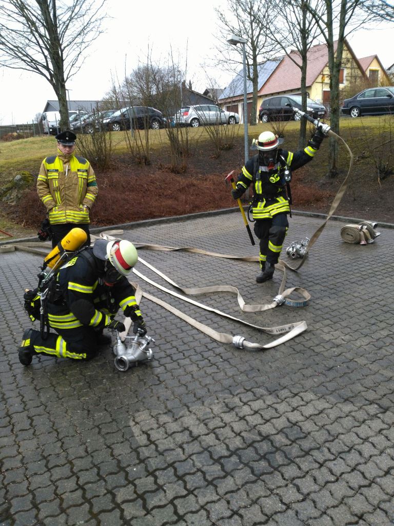 Atemschutzleistungswettbewerbs Feuerwehr Parkstein