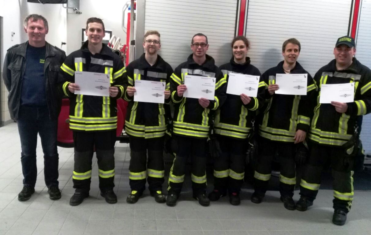 Atemschutzleistungswettbewerbs Feuerwehr Parkstein