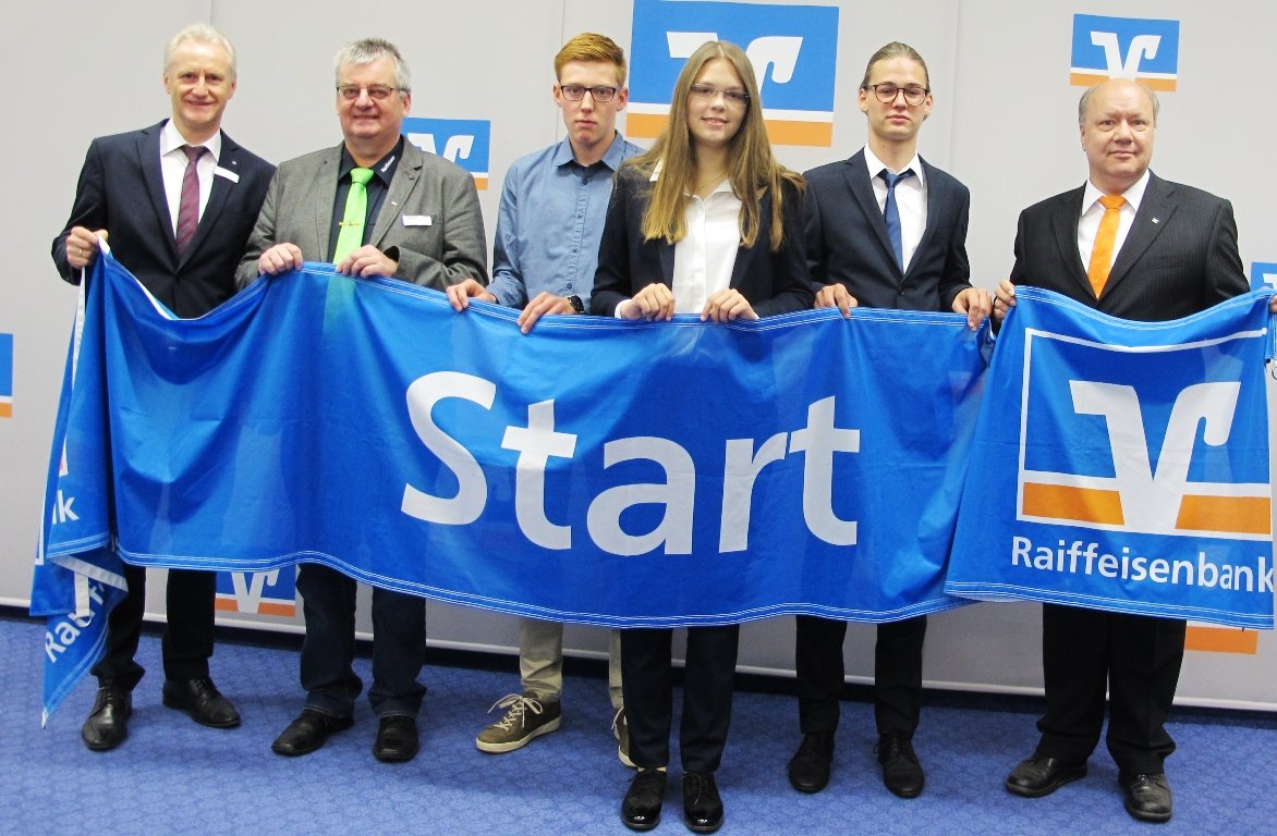 Ausbildungsstart 2018 Azubis Raiffeisenbank Vohenstrauß Neustadt