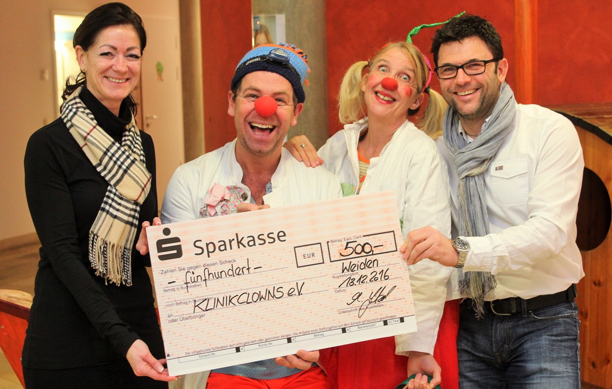 Klinkclowns Klinikum Weiden Spenden