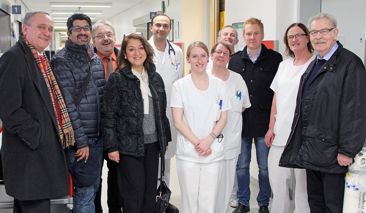 Weihnachtsbesucht Notaufnahme Klinikum Weiden