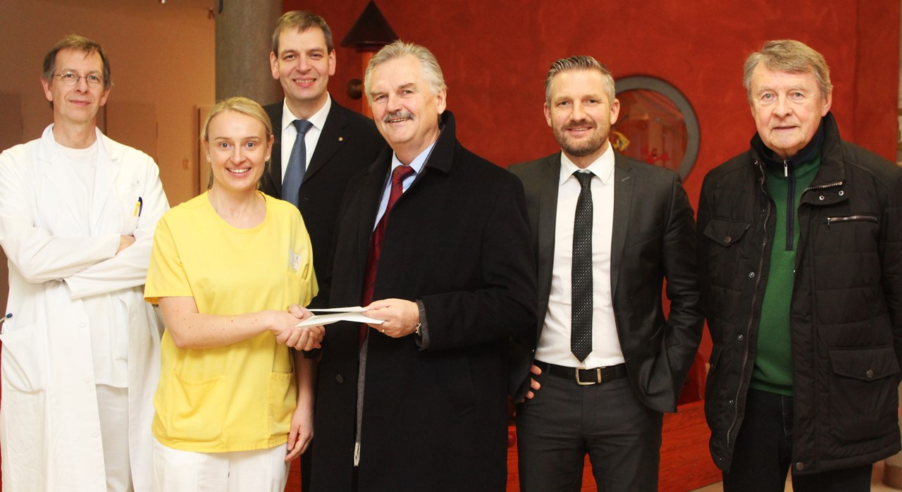 Rotary Klinikum Weiden Spende Babywatch Kamera