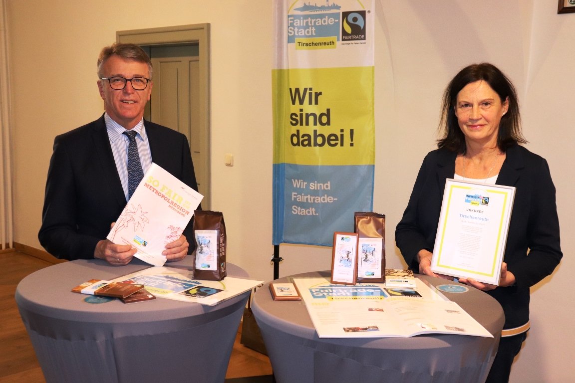 Tirschenreuth Zertifikat Fair Trade Stadt