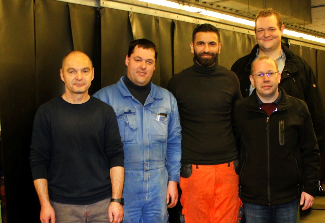 Ibrahim_Gruppe Handwerkskammer Schweißerausbildung