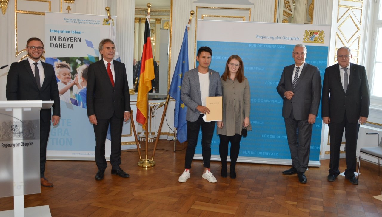 Integrationspreis für "Karim" aus Schirmitz