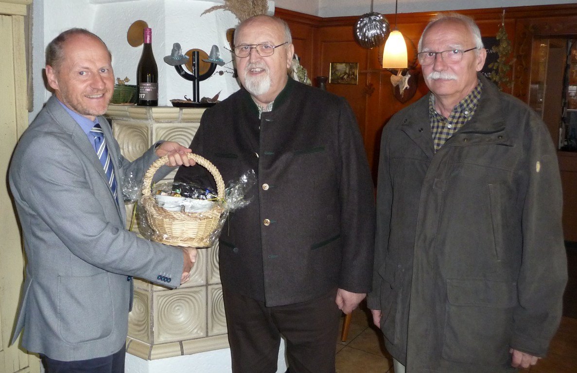 Jagdberater Reinhold Gailer, Herbert Burger, Hans Trottmann