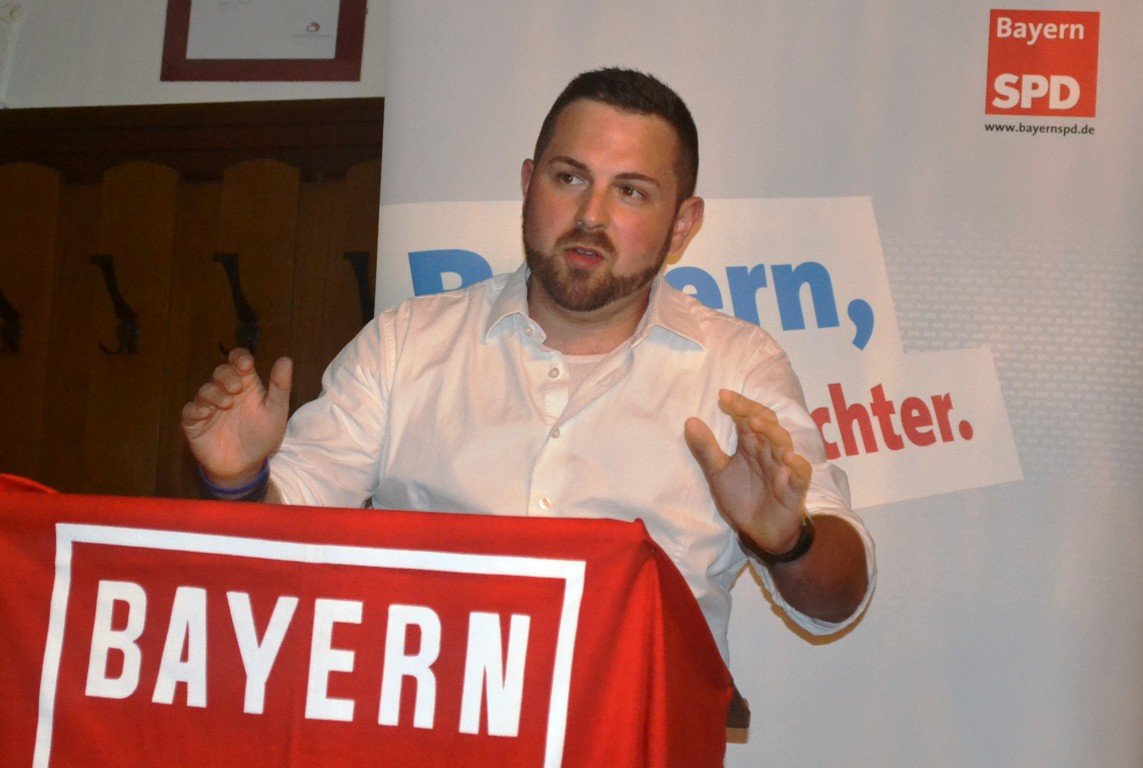 Jahreshauptversammlung SPD NeustadtWN Sebastian Dippold