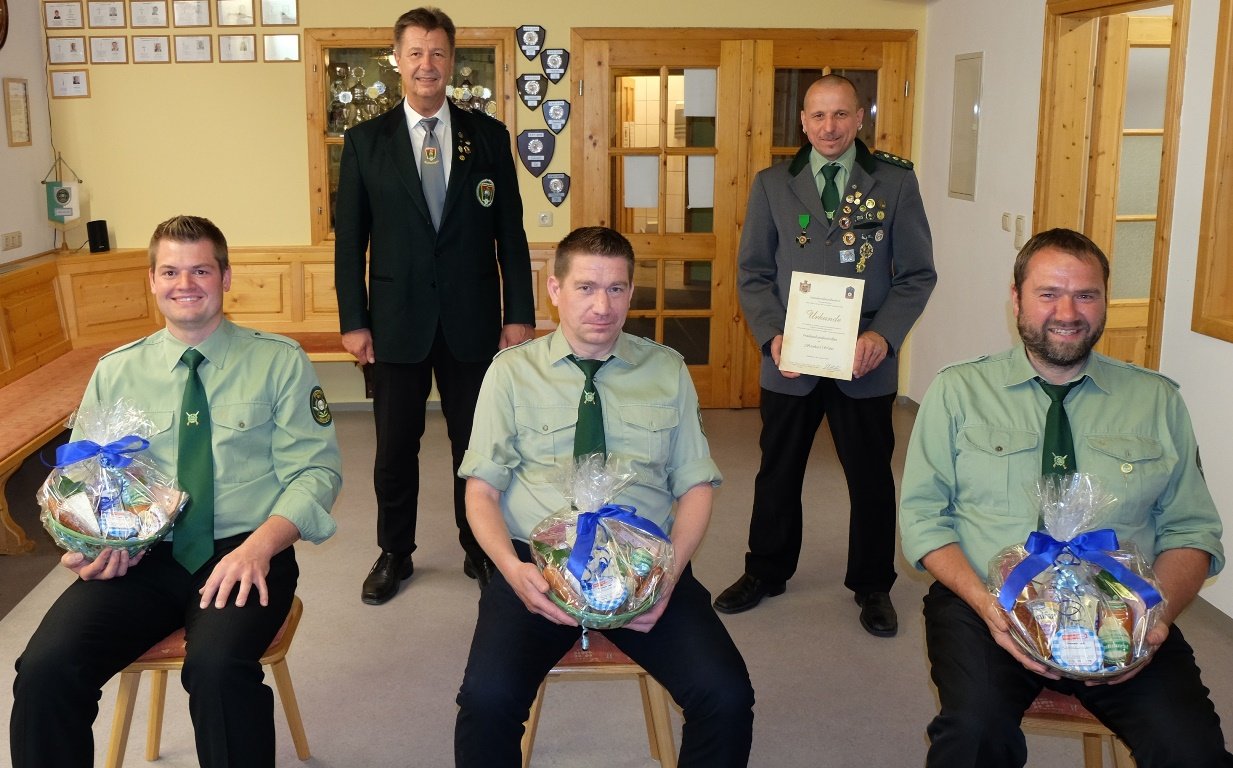 Jahreshauptversammlung Schützengesellschaft Grünthal Liebenstein Ehrungen 2020