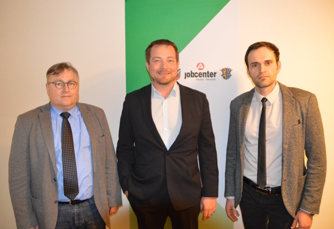 Jobcenter Weiden Besuch Uli Grötsch