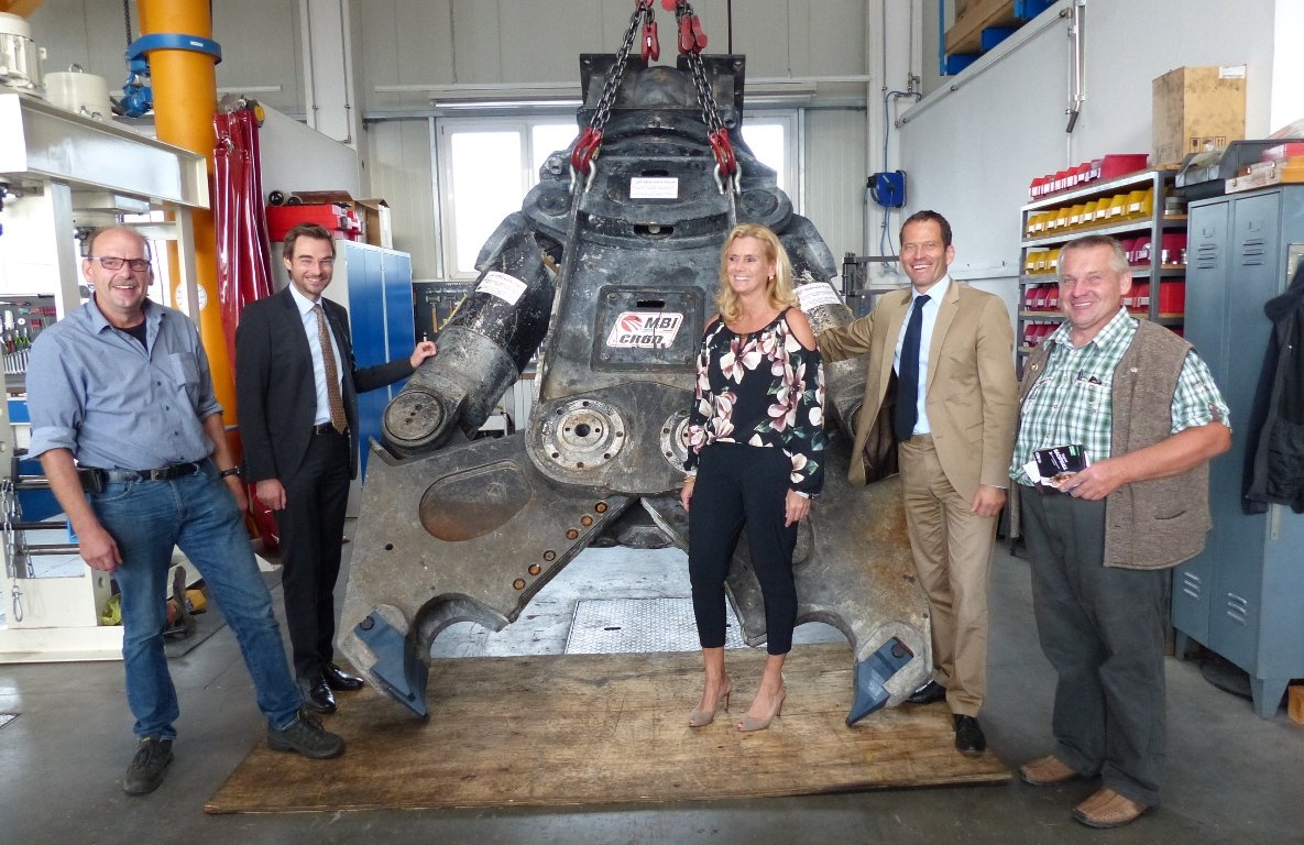 Johann Paulus Hydraulik Paule Luhe Neudorf Luhe-Wildenau Abrissmaschinen Schrottzange