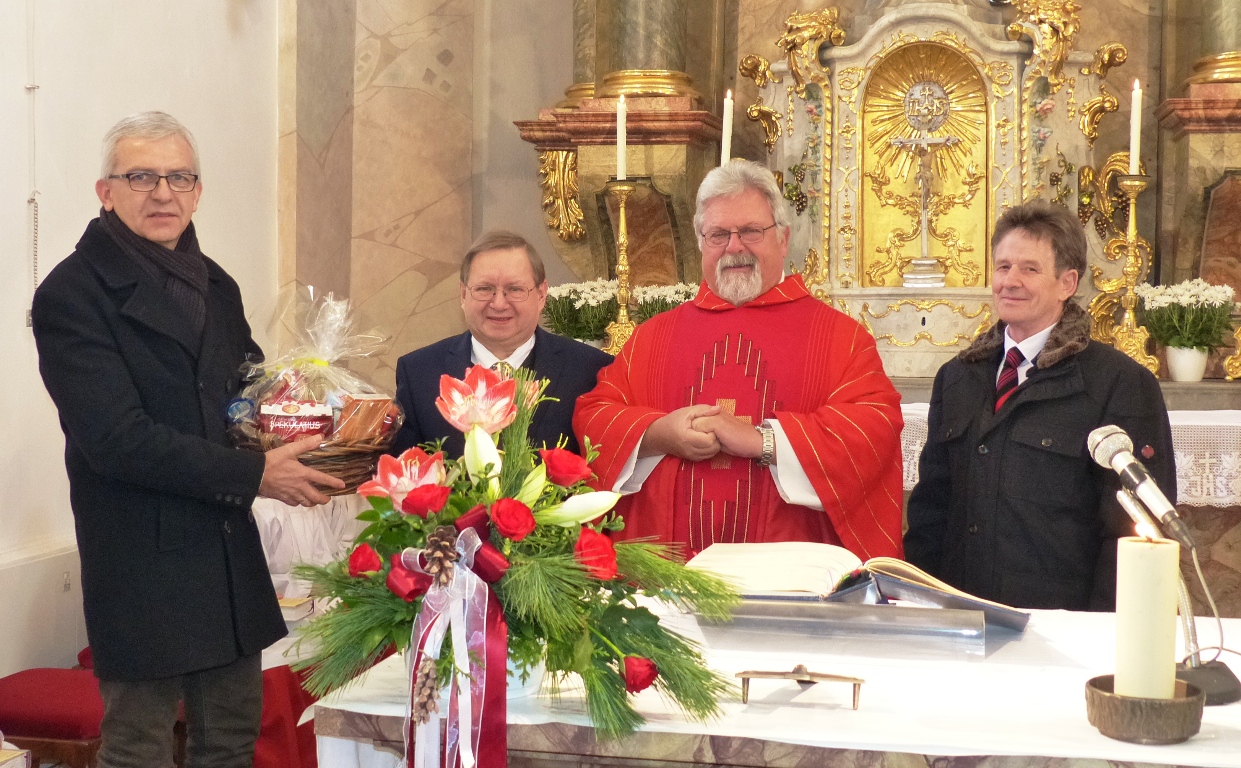 Johann Schindler, Neudorf, Orgel spielen, Kirche, Gottesdienst