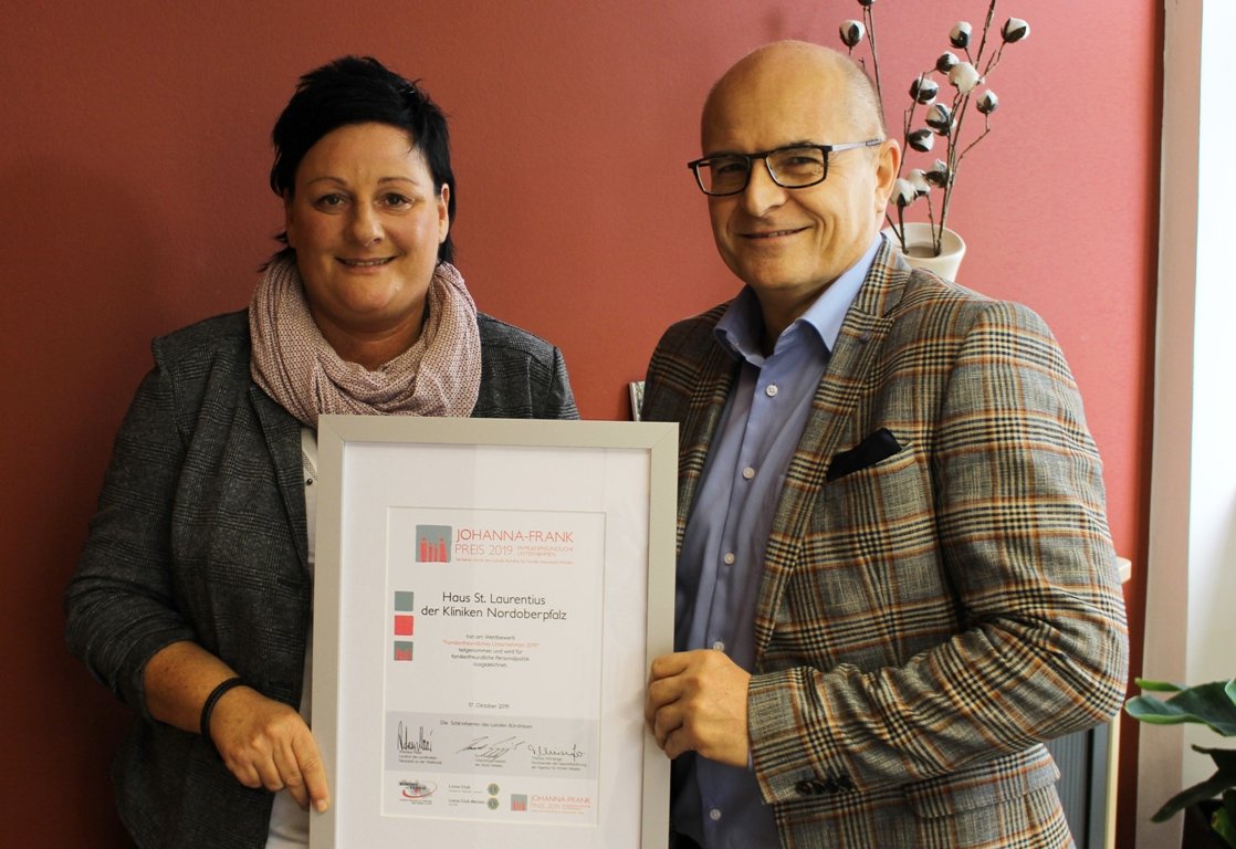 Johanna-Frank-Preis Pflegeheim St Laurentius