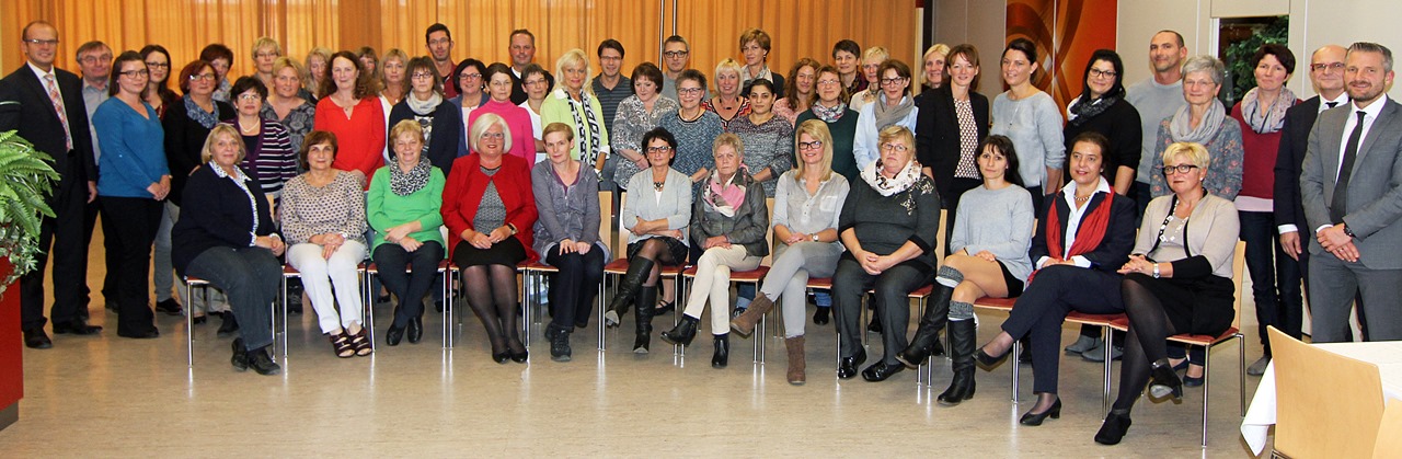 Klinken Nordoberpfalz AG Ehrung Mitarbeiter 25 und 40 Jahre Betriebstreue