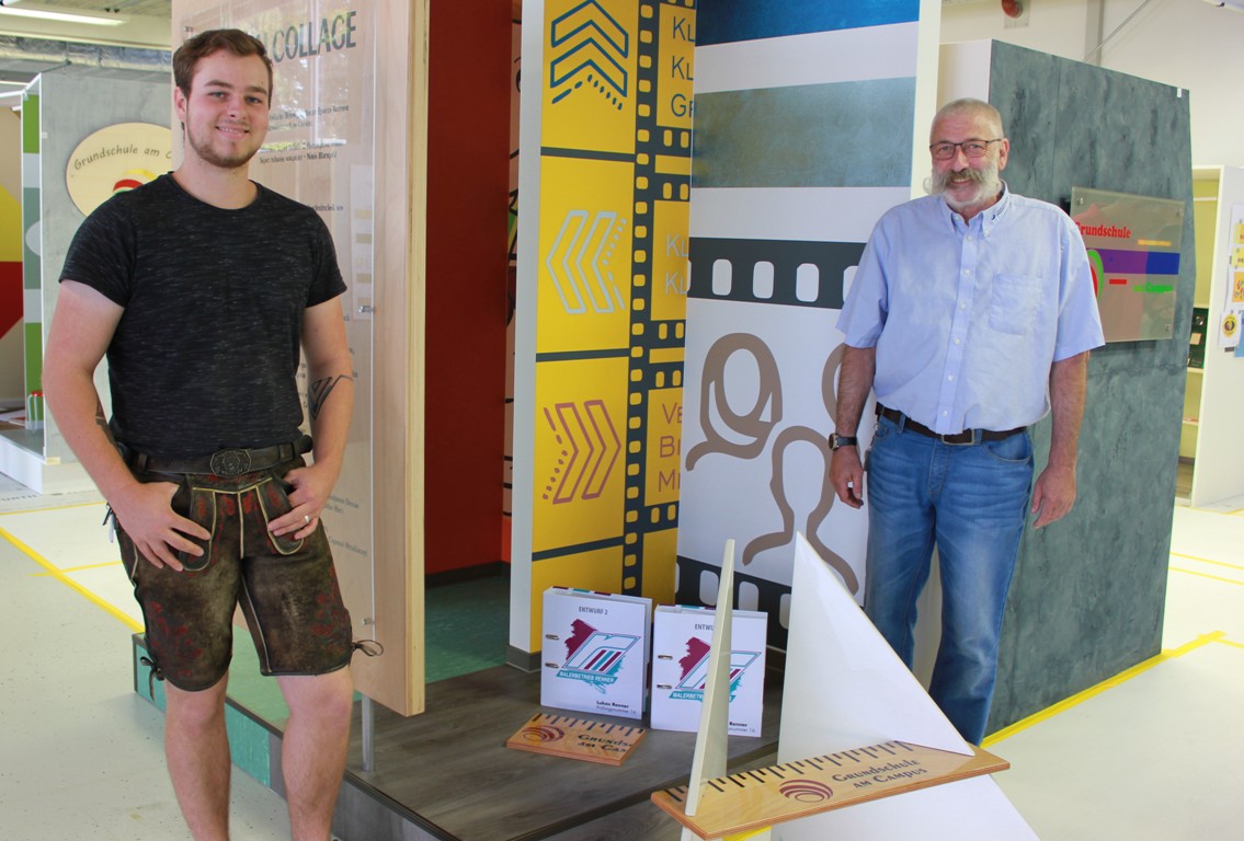 Jüngste Meisterkursteilnehmer Lukas Renner