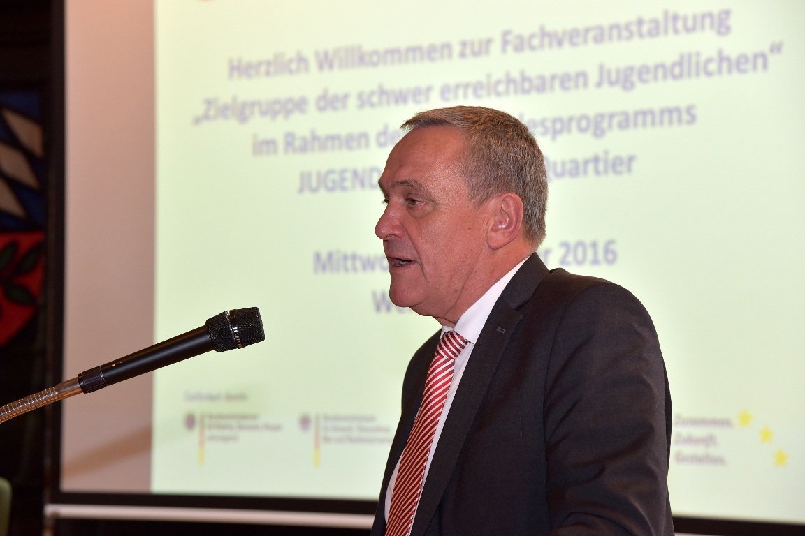 Jugend stärken, Förderprogramm, Ob, oberbürgermeister Kurt Seggewiß