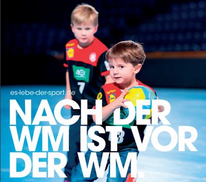 Jungs Handball HC Weiden Herren Schnuppertraining Flyer