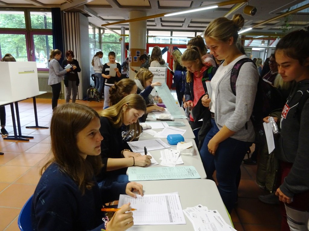Juniorwahl Elly Heuss Gymnasium Weiden