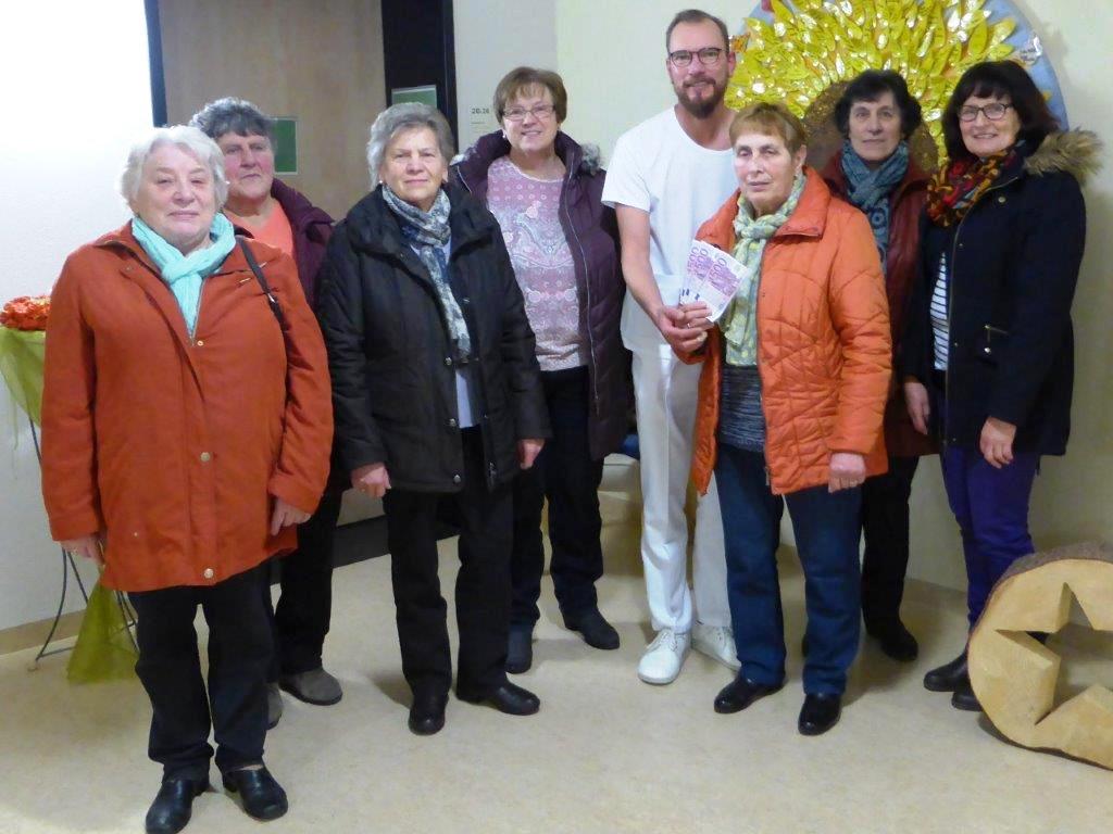Spende Palliativ Station Neustadt KDFB Leuchtenberg