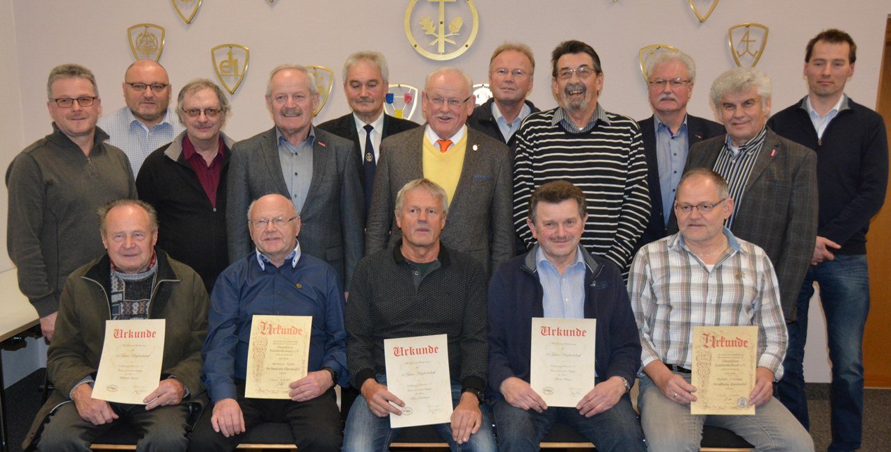 KFZ Generalversammlung Geehrte Mitgliederehrung Weiden Neustadt