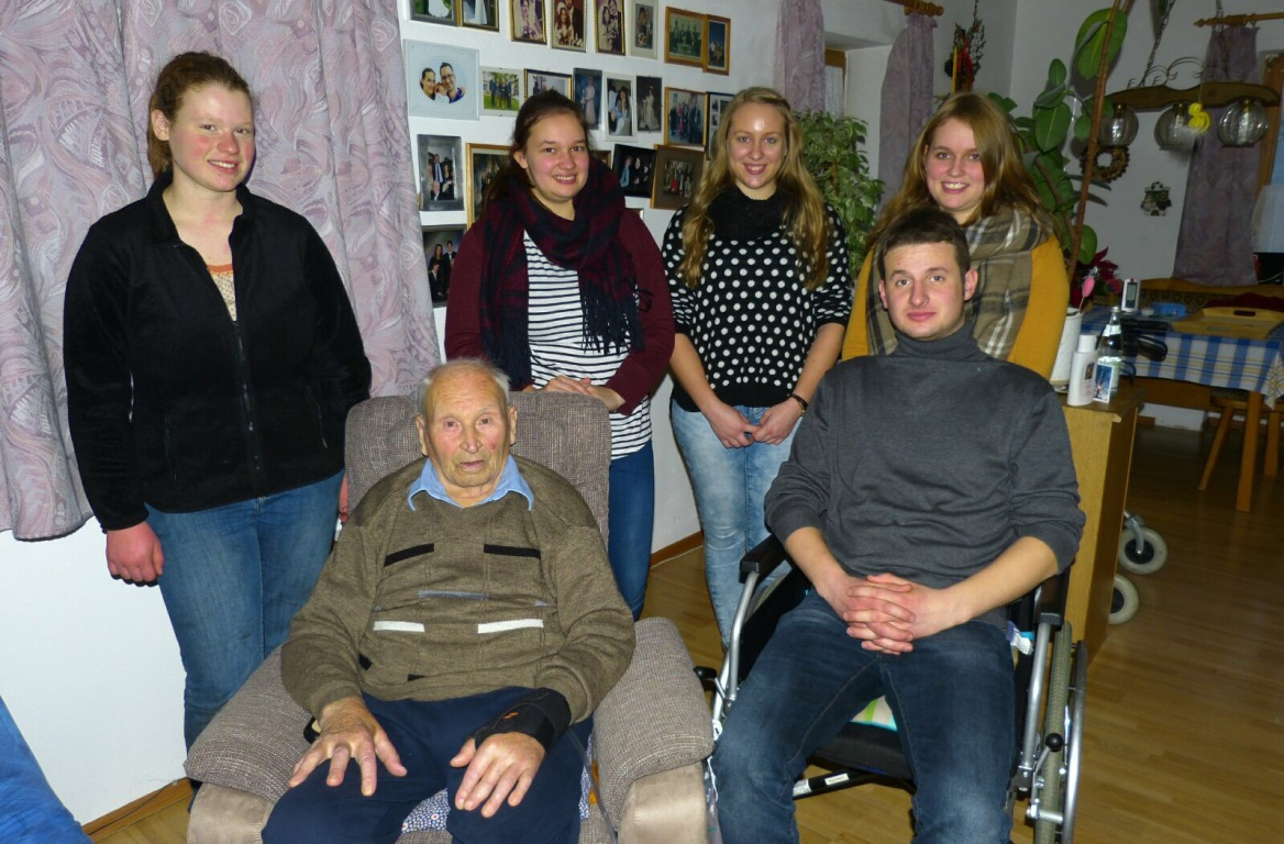 KLJB, Sieglinde Schärtl, Seniorenbesuch