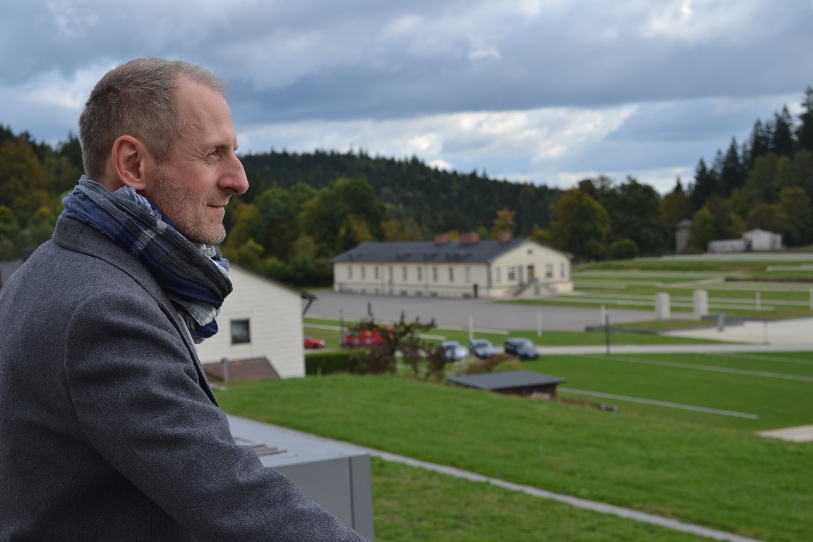 KZ-Gedenkstätte Flossenbürg, Skriebeleit, Leiter, Museumscafe2