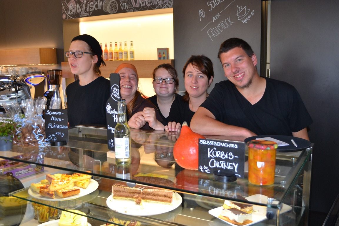 KZ-Gedenkstätte Flossenbürg, Skriebeleit, Leiter, Museumscafe3