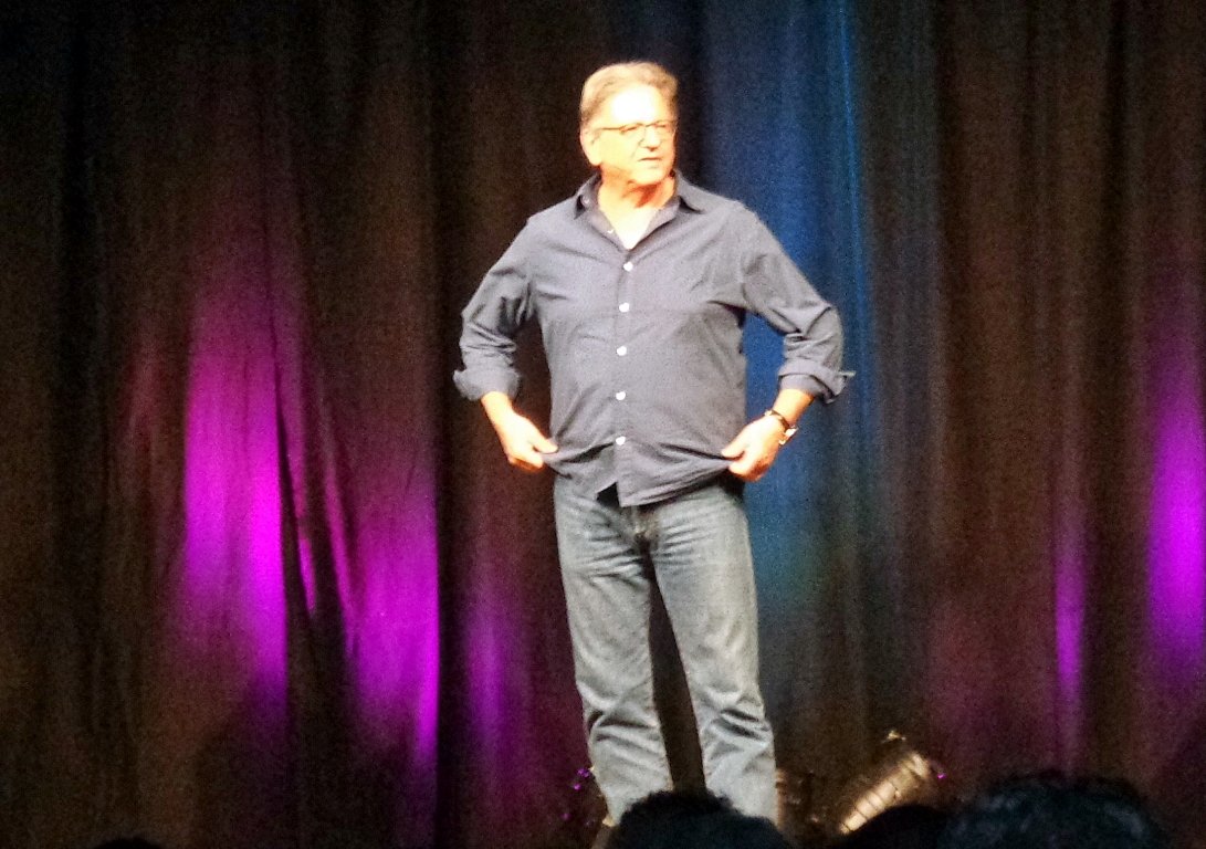 Kabarettist Comedian Günter Grünwald in Mitterteich Bild Gattaut
