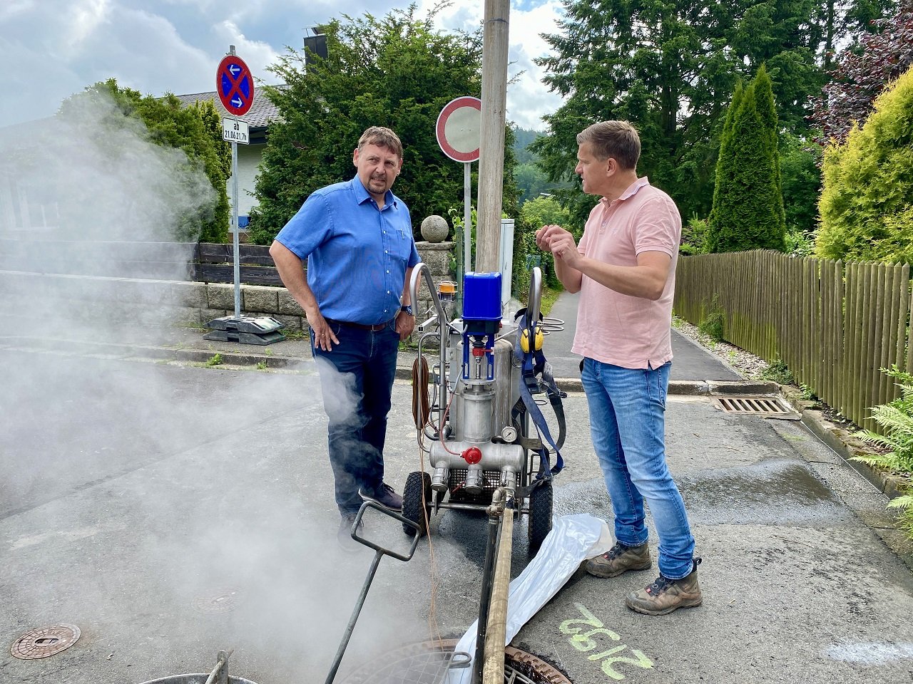 Kanalsanierung unsichtbar im Untergrund