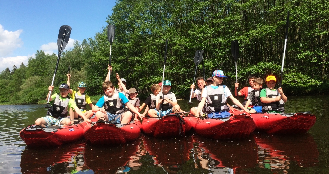 Kanu, Tour, See, Ferien, Programm, Zeltlager,